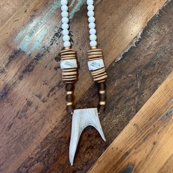 🌾Artisan Antler Fork Necklace - Picture 3 of 5